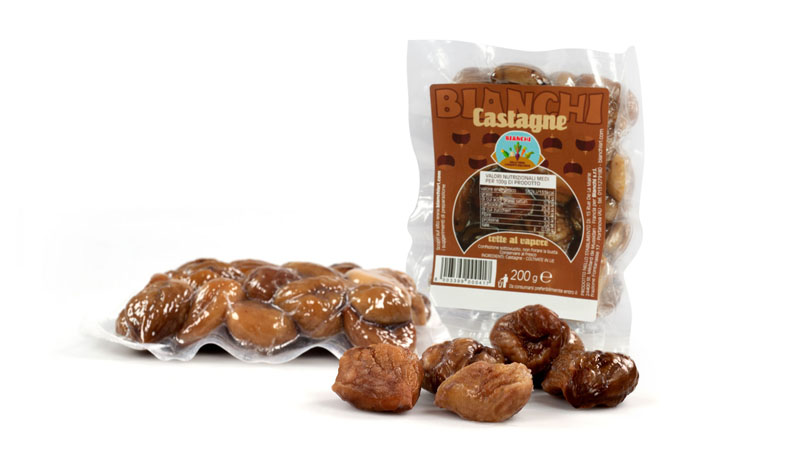 Castagne cotte a vapore