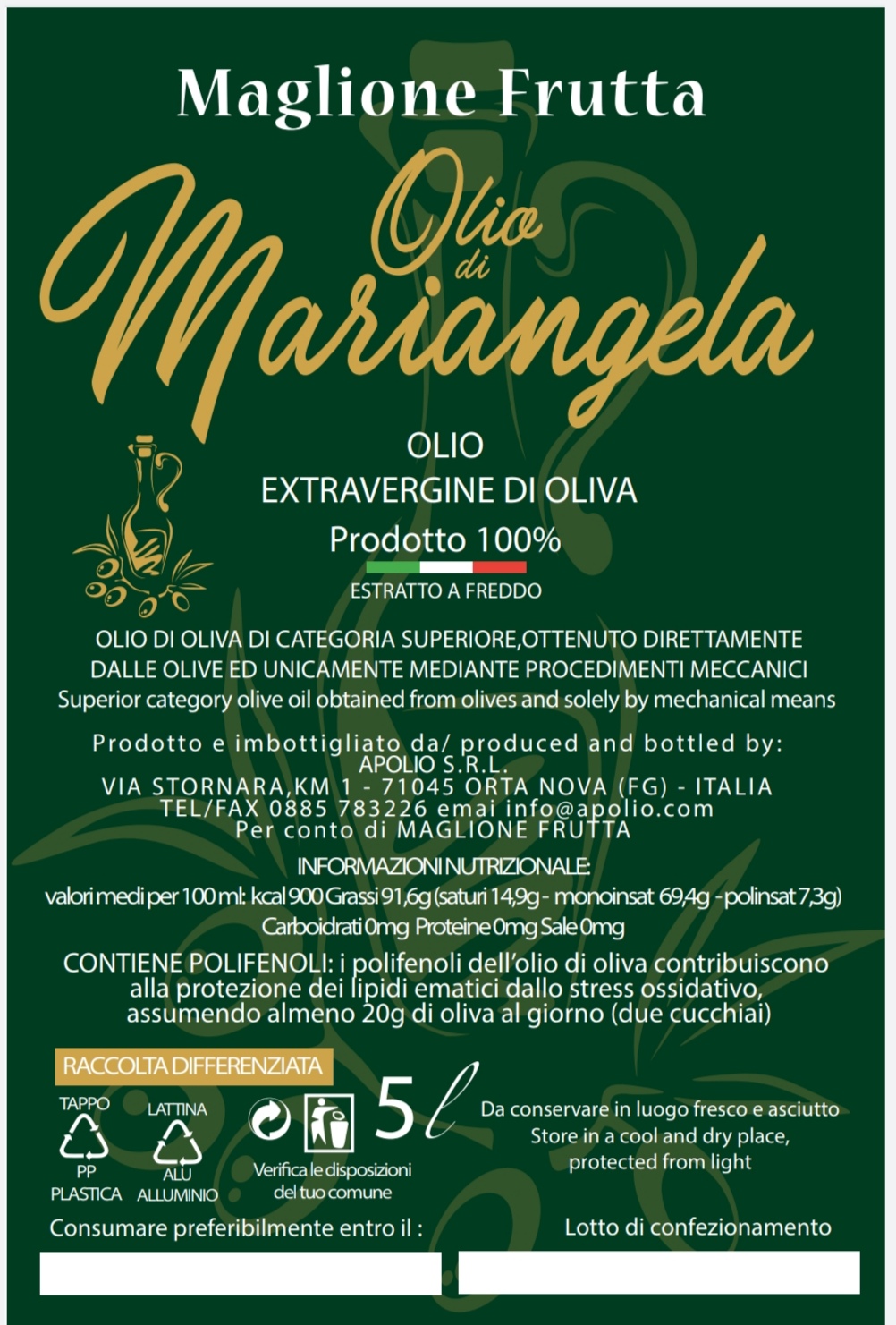 Olio di Mariangela